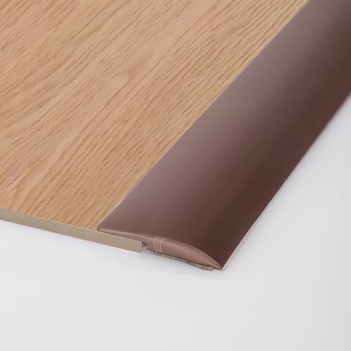 Coayuou Teppichleiste PVC Randleiste Für Teppiche 5M Langlebige Selbstklebende Übergangsprofile Schützt Ihre Teppichkanten Und Sorgt Für EIN Elegantes Finish(Kaffee,A30) von Coayuou