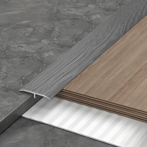 Coayuou Übergangsprofil 90cm* 3 Stück T-profil Bodenabschlussleiste Aluminium Profil Abschlussleiste Perfekte Lösung Für Nahtlose Übergänge Zwischen Teppich Und Fliesen(Style 3) von Coayuou