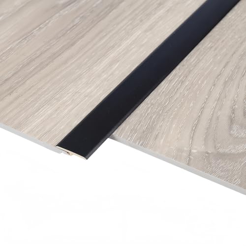 Coayuou Übergangsprofil PVC Fußboden Leisten 90cm* 3 Stück Übergangsleiste Flach Schützt Vor Abnutzung Rutschfeste Lösung Für Teppich-, Laminat- Und Fliesenübergänge(Style 3) von Coayuou