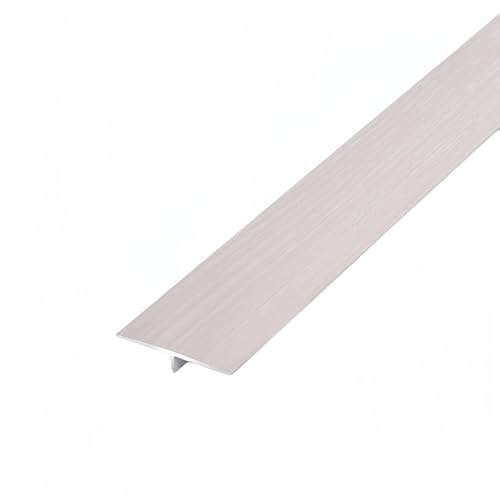 Coayuou Übergangsschiene T-profil Alu Profile Boden Übergangsleiste 90cm* 3 Stück Übergangsschiene Türschwelle Die Perfekte Lösung Für Übergänge In Wohn- Und Geschäftsräumen(Style 1,25mm) von Coayuou