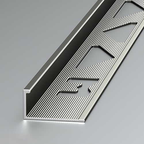 Coayuou Wandanschlussprofil Aluschienen 125cm* 2 Stück Bodenbeläge Einfach Zuschneidbar Für Wandfliesen, Bodenfliesen Und Moderne Renovierungsprojekte(Champagner,10.5mm) von Coayuou