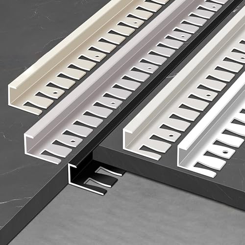 Coayuou Winkelschiene 90cm* 3 Stück Aus Aluminium Biegbar Abschlussprofil Laminat Zuschneidbar Für Wand- & Bodenabschlüsse Rostfrei & Vielseitig Einsetzbar Im Trockenbau(Option 6,15mm) von Coayuou