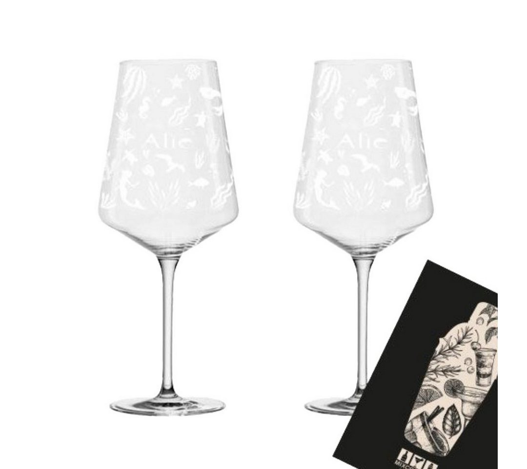 Mixcompany Gläser-Set Alìe Frescobaldi – 2er Set Weingläser für Rosé-Momente mit Stil von Mixcompany