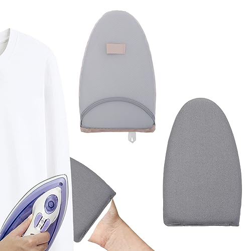 cobee Garment Steamer Ironing Gloves with Finger Loop, Waterproof Anti Steam Mitt, steam Glove, Heat Resistant Garment Steamer Mitt Accessories for Clothes (Gray) von Cobee