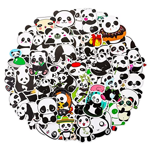 cobee Panda Aufkleber, 100 Stück Panda Aufkleber von cobee