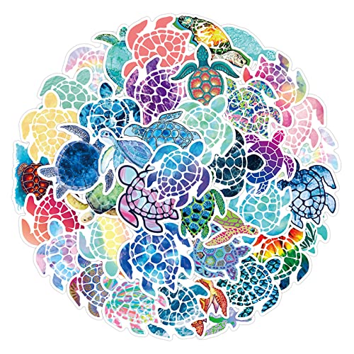 cobee Sea Turtle Stickers, 50pcs Waterproof Ocean Turtle Stickers Summer Colorful Sea Turtle Stickers Vinyl Turtle Stickers Decals Pack Decoration for Office Laptop Hydro Flask Water Bottle cobee Sea Turtle Stickers, 50pcs Waterproof Ocean Turtle Stickers Summer Colorful Sea Turtle Stickers Vinyl Turtle Stickers Decals Pack Decoration for Office Laptop Hydro Flask Water Bottle von Cobee