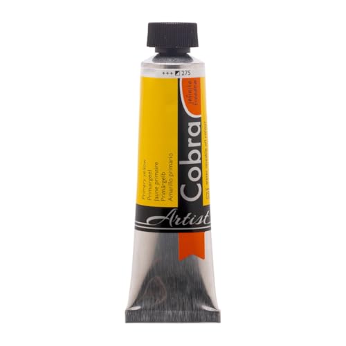 COBRA Talens wassermischbare Ölfarben, 40 ml, 275 Primärgelb von Cobra