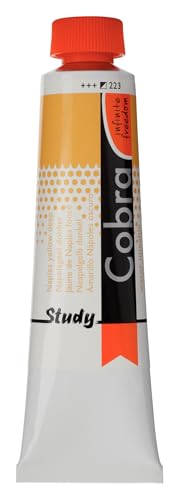 Royal Talens - Cobra Study - Wassermischbare Oelfarbe - 40 ml - Neapelgelb Dunkel Royal Talens - Cobra Study - Wassermischbare Oelfarbe - 40 ml - Neapelgelb Dunkel von Cobra