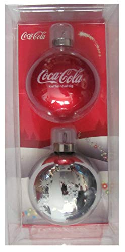 Coca C o l a - Weihnachtskugeln - 2er Pack - Motiv 2 Coca C o l a - Weihnachtskugeln - 2er Pack - Motiv 2 von Coca
