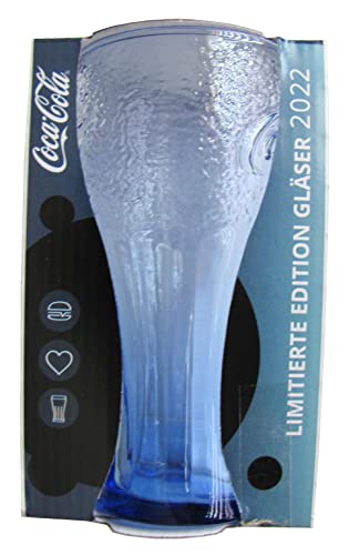 Coca C o l a & Mc Donalds - Edition 2022 - Glas 0,3 l. - Nachtblau von Coca