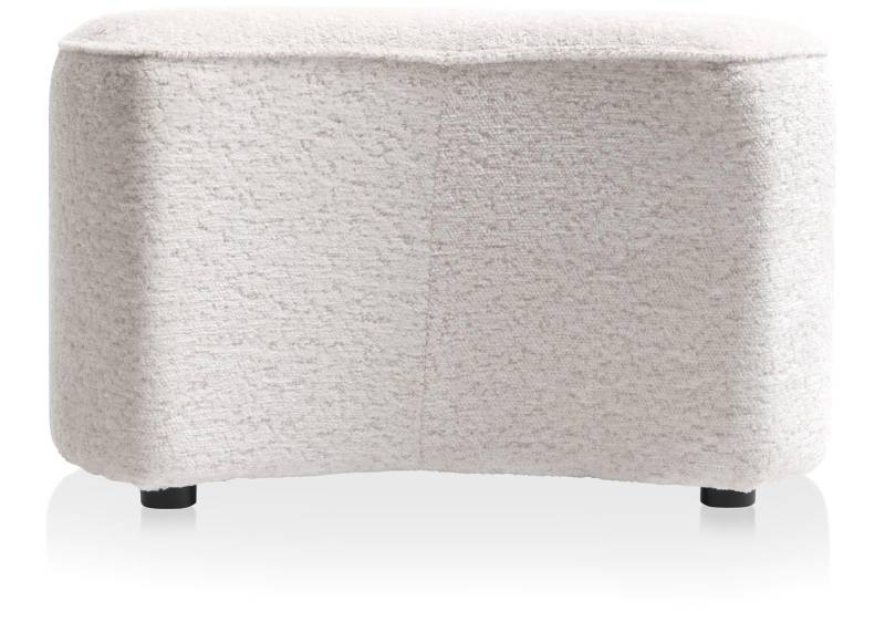 Coco Maison Hocker COCO MAISON ca. B71 H44 T59 cm in Stoff Lecce creme von Coco Maison
