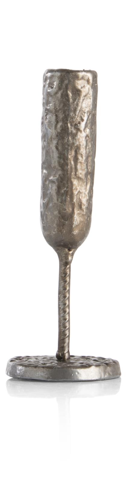 Coco Maison Kerzenhalter LIVIA ca. B6 H15 T6 cm in Metall grau/schwarz/anthrazit Coco Maison Kerzenhalter LIVIA ca. B6 H15 T6 cm in Metall grau/schwarz/anthrazit von Coco Maison