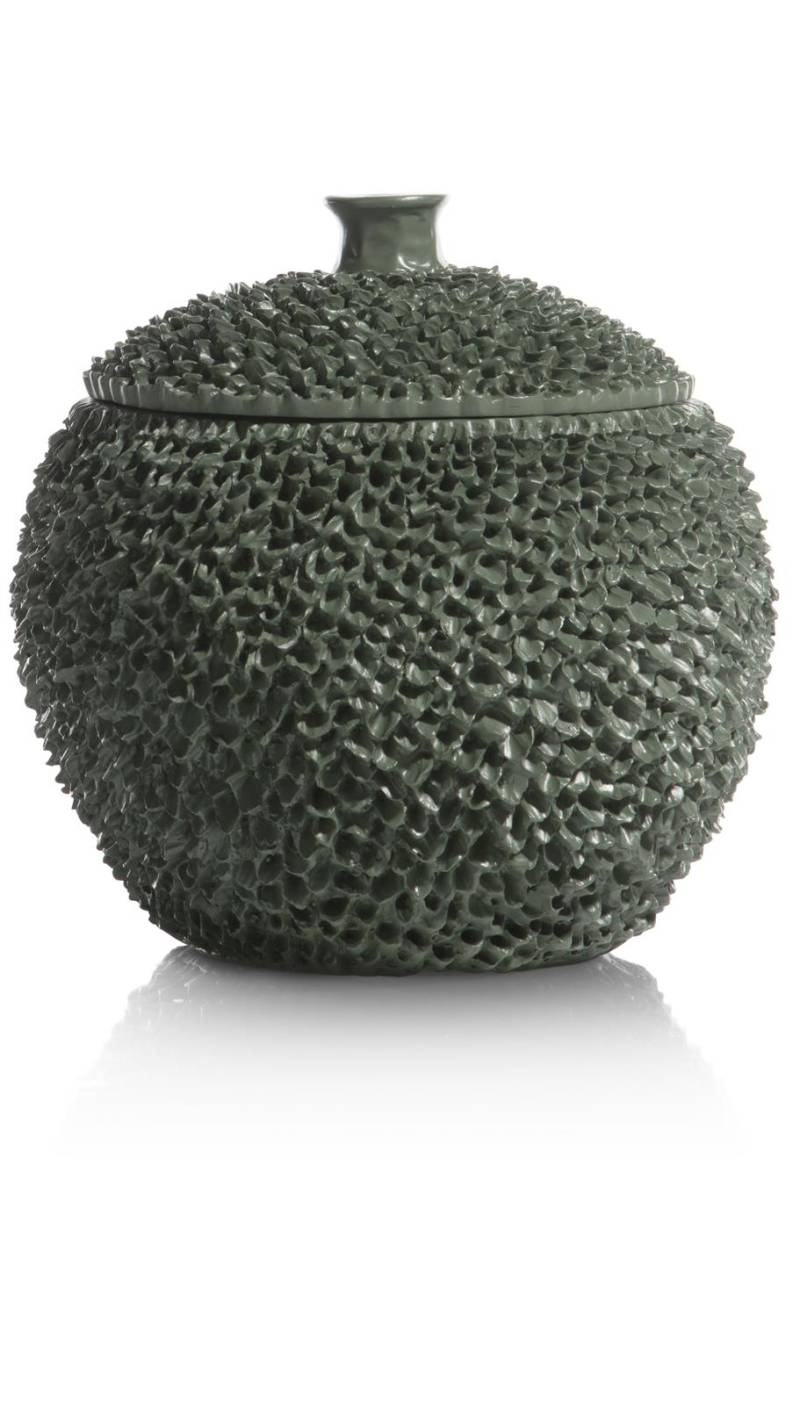 Coco Maison Topf Kofi H25cm 48313-GRN Coco Maison Topf Kofi H25cm 48313-GRN von Coco Maison