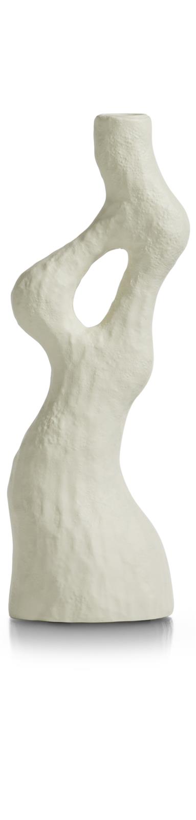 Coco Maison Vase Debra H32cm 47853-CRE Coco Maison Vase Debra H32cm 47853-CRE von Coco Maison