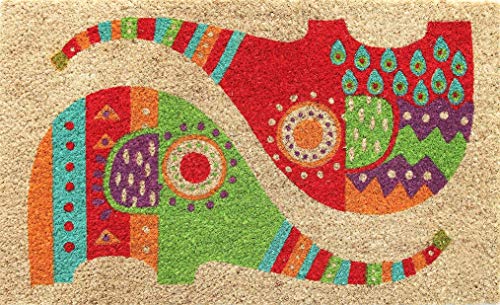 Coco&Coir Everything in a nutshell Premium kokos Fußmatte | Kokosnussmatte mit rutschfestem PVC | Fußwischer für den Eingangsbereich | für den Außen- und Innenbereich | 45 x 75 cm | Elefantentwurf Coco&Coir Everything in a nutshell Premium kokos Fußmatte | Kokosnussmatte mit rutschfestem PVC | Fußwischer für den Eingangsbereich | für den Außen- und Innenbereich | 45 x 75 cm | Elefantentwurf von Coco&Coir Everything in a nutshell