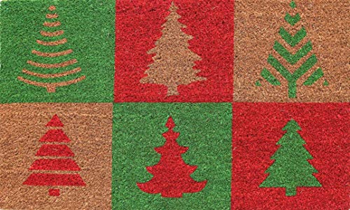 Coco&Coir Everything in a nutshell Premium kokos Fußmatte | Kokosnussmatte mit rutschfestem PVC | Fußwischer für den Eingangsbereich | für den Außen- und Innenbereich | 45 x 75 cm | Weihnachtsbaum Coco&Coir Everything in a nutshell Premium kokos Fußmatte | Kokosnussmatte mit rutschfestem PVC | Fußwischer für den Eingangsbereich | für den Außen- und Innenbereich | 45 x 75 cm | Weihnachtsbaum von Coco&Coir Everything in a nutshell