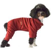 Burgunder Hund Strampelanzug Niedliche Stilvolle Pjs Welpen Pyjamas Thermo-Hundekleidung, Pjs Jumpsuit von CocoFurr