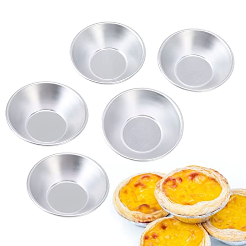 25 Stück Kuchen Cookie Form, kleine Tarteform, Eierkuchenformen aus Aluminium, Mini Cupcake Kuchen Muffin Keksform, Antihaft Dessertform Muffin Cupcake Dose 25 Stück Kuchen Cookie Form, kleine Tarteform, Eierkuchenformen aus Aluminium, Mini Cupcake Kuchen Muffin Keksform, Antihaft Dessertform Muffin Cupcake Dose von Cocoarm
