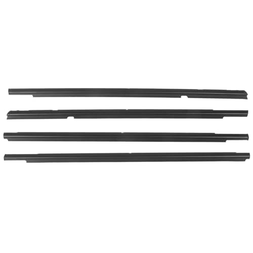 4 Stcs Weatherstrip-Türdichtsgurte Form 5757A017 5727A005 5727A006 für Lancer 2008-2017 mit ABS + Gummi Material von Cocoarm