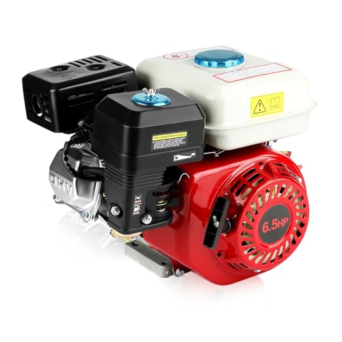 4-Takt-6,5-PS-Seilzugstarter-168F-OHV-Ersatz-Benzinmotor, Einfach zu Starten, Geringer Ölverbrauch, Hervorragende Luftansaugung und -auspuff, 3,6-Liter-Kraftstofftank von Cocoarm