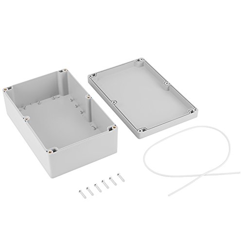 Anschlussdose Gehäuse-Projektkasten elektronische Abzweigdose Kunststoff Projektbox Abzweigkasten Installationsgehäuse Kunststoffgehäuse Wasserdicht IP65 DIY elektro Dose Projektschutzbox 230x150x85mm von Cocoarm