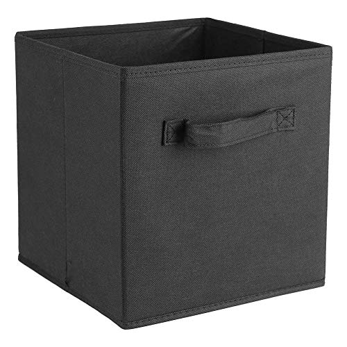 Cocoarm Aufbewahrungsbox mit deckel, faltbare Stoffboxen 6er Set Aufbewahrungskiste faltbox und weichem Stoff in Würfelform 26,9 * 26,2 * 27,8 cm von Cocoarm