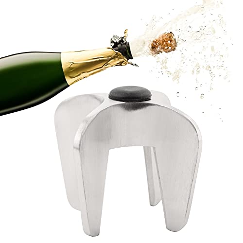 Champagner-Flaschenöffner, Weinflaschenöffner Edelstahl Weinöffner Polieroberfläche Sektkorkenentferner Sparkly Cork Remover Edelstahl mit Polierfläche von Cocoarm