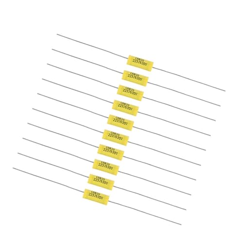 Cocoarm 0,0222UF 630 V 10pcs 10pc Polyester Film Conditioner für Röhren und Alte Regale von Cocoarm