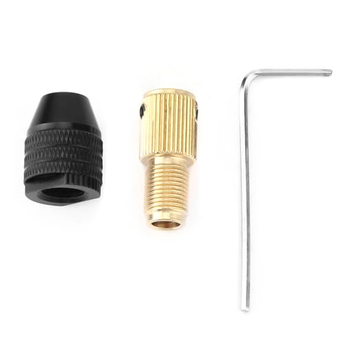 Cocoarm 0,3-3,4 Mm Mini Electric-Bohrzubehör Selbstspannende Chuck, Messer mit Messingverbindungsstange für Rotationswerkzeuge, aus Metalllegierung, Klemmbohrer Zum Polieren und (Erzdurchmesser 3,17 Cocoarm 0,3-3,4 Mm Mini Electric-Bohrzubehör Selbstspannende Chuck, Messer mit Messingverbindungsstange für Rotationswerkzeuge, aus Metalllegierung, Klemmbohrer Zum Polieren und (Erzdurchmesser 3,17 von Cocoarm