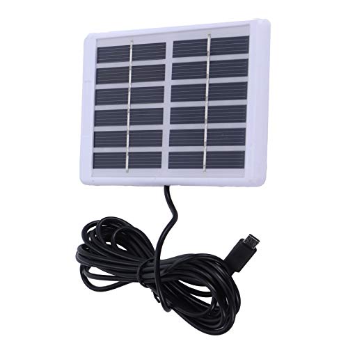 Cocoarm 1,2W 6V Solarpanel Ladegerät Solar Power Panel Solar Ladebafel Polykristalline Silizium mit -USB -Schnittstelle für Heimprojekte DIY Outdoor Verwendung von Cocoarm