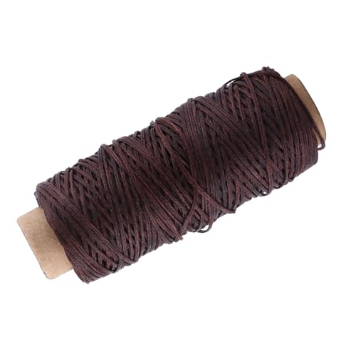 Cocoarm 1 Gewachster Lederfaden, Starkes Flaches Wachsgewinde 1mm X 50 M, Reparatur, Wiederinstallieren von Jalousien, Gartenarbeit, Herstellung von Geräten Im Freien, Deckenventilator, (Dunkelbraun) Cocoarm 1 Gewachster Lederfaden, Starkes Flaches Wachsgewinde 1mm X 50 M, Reparatur, Wiederinstallieren von Jalousien, Gartenarbeit, Herstellung von Geräten Im Freien, Deckenventilator, (Dunkelbraun) von Cocoarm