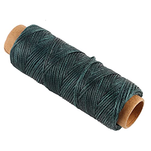 Cocoarm 1 Gewachster Lederfaden, Starkes Flaches Wachsgewinde 1mm X 50 M, Reparatur, Wiederinstallieren von Jalousien, Gartenarbeit, Herstellung von Geräten Im Freien, Deckenventilator, (dunkelgrün) Cocoarm 1 Gewachster Lederfaden, Starkes Flaches Wachsgewinde 1mm X 50 M, Reparatur, Wiederinstallieren von Jalousien, Gartenarbeit, Herstellung von Geräten Im Freien, Deckenventilator, (dunkelgrün) von Cocoarm