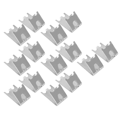 Cocoarm 14pcs 1,5 Mm Gefrierschrankschelfklammern, 304 Edelstahl -Stahlregal -Clip, Stahlschnalle Kühlschrank -Regal -Stützclip für Home Office Restaurant Cocoarm 14pcs 1,5 Mm Gefrierschrankschelfklammern, 304 Edelstahl -Stahlregal -Clip, Stahlschnalle Kühlschrank -Regal -Stützclip für Home Office Restaurant von Cocoarm