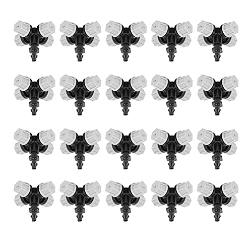 Cocoarm 20pcs Cross -Misting -Sprinkler mit Stachelanschluss, Gartenbewässerungszubehör Ausstattung, Effizient Cocoarm 20pcs Cross -Misting -Sprinkler mit Stachelanschluss, Gartenbewässerungszubehör Ausstattung, Effizient von Cocoarm