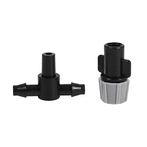 Cocoarm 20pcs Misting Sprinkler -Düsen Tropfbewässerungssystem Wässerungskit mit 20 T -Shirts für Garten Rasenfarm Gewächshauskühlung Cocoarm 20pcs Misting Sprinkler -Düsen Tropfbewässerungssystem Wässerungskit mit 20 T -Shirts für Garten Rasenfarm Gewächshauskühlung von Cocoarm