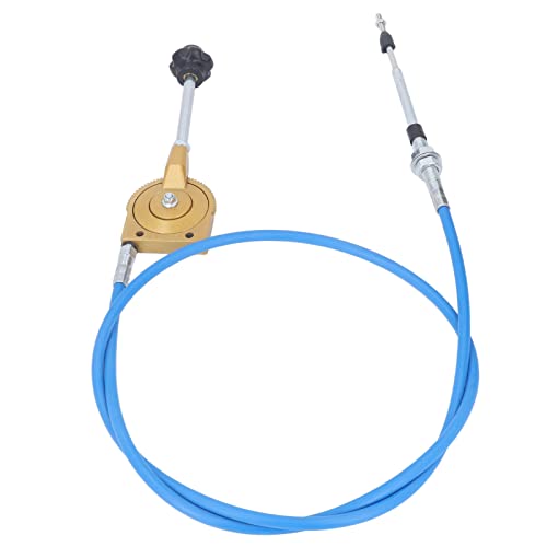 Cocoarm 2m Drossel Klappens Teuerung Kabel Beschleuniger Draht für Bagger Mischer mit PU-Edelstahl-Wetter-Handbuch Einstellbarer Ersatz von Cocoarm