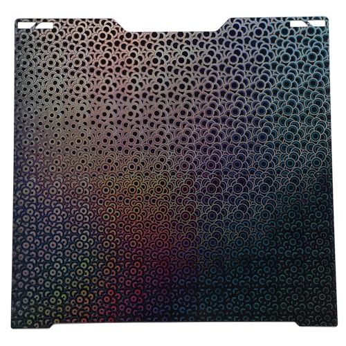 Cocoarm 3D-Drucker Bauplatte PEK H5H, Flexible Federstahlplatte 346x355mm Hohe Haftung kein Kleber Benötigt Hitzebeständig Verschleißfest mit PEK- und H5H-Maschenstruktur für Lab H2D Cocoarm 3D-Drucker Bauplatte PEK H5H, Flexible Federstahlplatte 346x355mm Hohe Haftung kein Kleber Benötigt Hitzebeständig Verschleißfest mit PEK- und H5H-Maschenstruktur für Lab H2D von Cocoarm