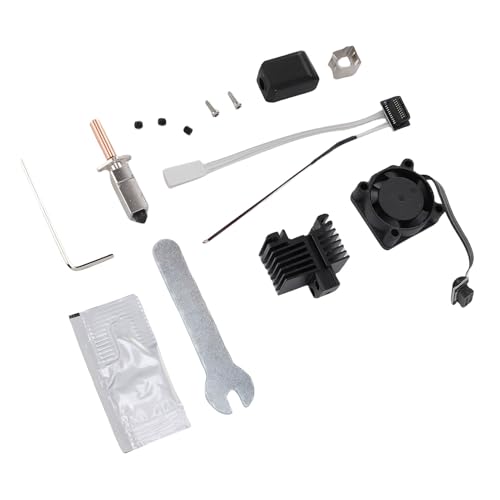 Cocoarm 3D -Drucker -Hotend Kit, Aluminiumlegierung mit 0,4 Mm Düse, Schnelles Erhitzen von Bis zu 608F für Labor P1 P1S 3D Drucker von Cocoarm