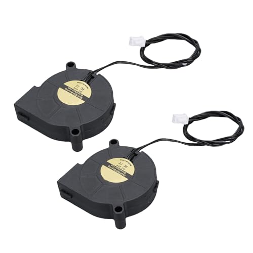 Cocoarm 3D -Drucker -Motherboard Kühlventilator, ABS Dual Kugellager 5015 Gebläseventilator Austausch für K2 Plus, Niedriges Rauschen, Einstellbare Spannung, Verbesserte Kühlleistung Cocoarm 3D -Drucker -Motherboard Kühlventilator, ABS Dual Kugellager 5015 Gebläseventilator Austausch für K2 Plus, Niedriges Rauschen, Einstellbare Spannung, Verbesserte Kühlleistung von Cocoarm