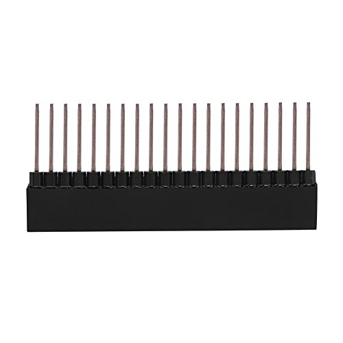 Cocoarm 3pcs Buchsenleiste, 40 Pin Weiblicher Header Sockel Steckverbinder 2x20 Pins 2,54 Mm Pitch Dual Row für PCB -Board -Störbrett mit Extra Hohen Kurzstift -Headern Cocoarm 3pcs Buchsenleiste, 40 Pin Weiblicher Header Sockel Steckverbinder 2x20 Pins 2,54 Mm Pitch Dual Row für PCB -Board -Störbrett mit Extra Hohen Kurzstift -Headern von Cocoarm
