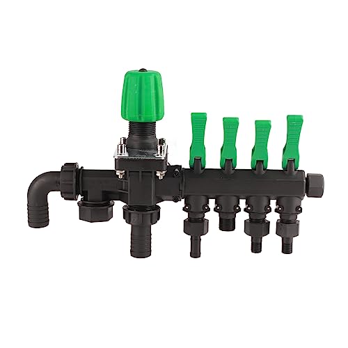 Cocoarm 4 -We -Wege Wassersplitter Agrarsprühregel Kontrollventil Am Off Ventil für Landwirtschaft Aquakultur mit ABS Material Easy Installation von Cocoarm