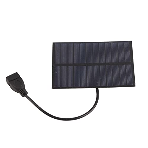 Cocoarm 5W Solarpanel, 5V Solar Power Panel Tragbares Solarladegerät mit USB -Stecker für Mobiltelefone MP3 MP4 Outdoor Science Education Cocoarm 5W Solarpanel, 5V Solar Power Panel Tragbares Solarladegerät mit USB -Stecker für Mobiltelefone MP3 MP4 Outdoor Science Education von Cocoarm