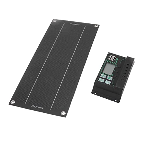 Cocoarm 600W Solarpanelkit, ABS -Material, Hohe Umwandlungseffizienz, Tragbares Solarladegerät für Autos und Wohnmobile, 18 -V Ausgang, Leichtes Design für den Außenbereich und die Verwendung von Cocoarm