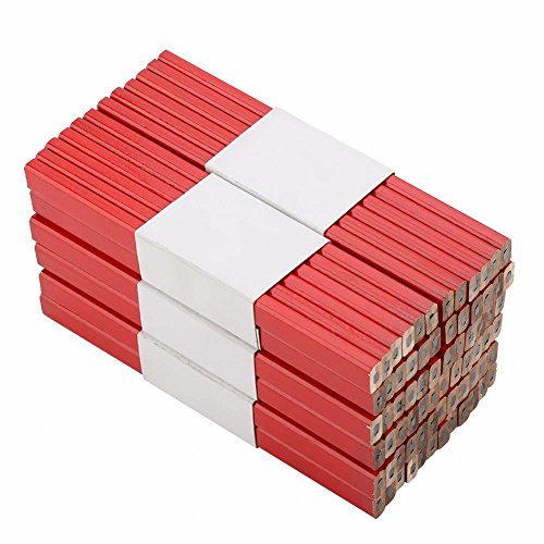 Cocoarm 72 Stück Bleistifte Bleistift Hart Achteckige Zimmermannsbleistifte Mit Design auf der Rückseite für Bauarbeiter Tischler Handwerker 17,5 * 1,3 * 0,7 cm Cocoarm 72 Stück Bleistifte Bleistift Hart Achteckige Zimmermannsbleistifte Mit Design auf der Rückseite für Bauarbeiter Tischler Handwerker 17,5 * 1,3 * 0,7 cm von Cocoarm