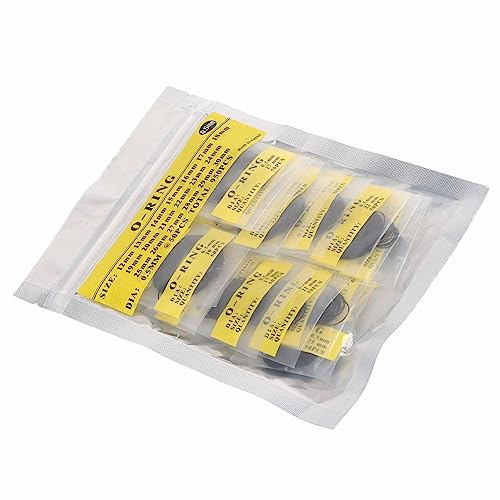 Cocoarm 950pcs Uhr O-Dichtungen Gummi Gummi-Dichtungsdicht Beobachten Abdeckdichtung Dichtungsdicht (0,5 mm) von Cocoarm