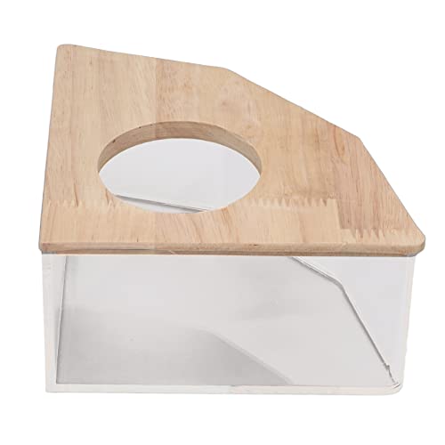 Cocoarm Acrylhamsterbadbox Leicht zu Reinigen Badezimmer mit Rechtwinklem Ventilator, Transparent, für Kleine Haustier, Hamsterbades Sandkasten Cocoarm Acrylhamsterbadbox Leicht zu Reinigen Badezimmer mit Rechtwinklem Ventilator, Transparent, für Kleine Haustier, Hamsterbades Sandkasten von Cocoarm