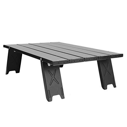 Cocoarm Aluminiumlegierung Klapptabelle 41x29x13cm, Doppelpurpeck-Festschloss, Starker Unterstützungsrahmen, Faltbares Design, Vielseitige Funktionen, mit Einer Aufbewahrungstasche, Zum Camping Cocoarm Aluminiumlegierung Klapptabelle 41x29x13cm, Doppelpurpeck-Festschloss, Starker Unterstützungsrahmen, Faltbares Design, Vielseitige Funktionen, mit Einer Aufbewahrungstasche, Zum Camping von Cocoarm