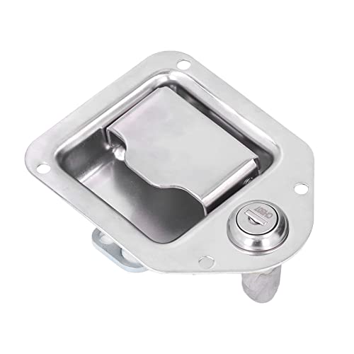 Cocoarm Anhängertür Latch Toolbox Griff Lock 304 Edelstahl mit Gummidichtung und 2 Tasten für LKW RV ATV UTV Elektroschrank Cocoarm Anhängertür Latch Toolbox Griff Lock 304 Edelstahl mit Gummidichtung und 2 Tasten für LKW RV ATV UTV Elektroschrank von Cocoarm