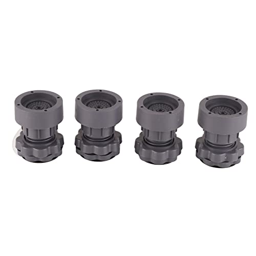 Cocoarm Anti-Vibrationspads für Waschmaschine, 4PCS-Stoßdämpfer- und Nicht-Schlupfmatten Reduzieren Rausch-/Bewegungsanpassungsanpassungen Vorne/Last-Last-Waschmaschinen 8,5 Cm von Cocoarm