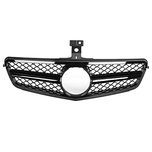Cocoarm Auto Schwarz Vorderen Stoßfänger Kühlergrill AMG-Stil für C-Klasse W204 08-14 mit ABS-Material Einfacher Installation Verbesserter Luftstromkühlschutz Cocoarm Auto Schwarz Vorderen Stoßfänger Kühlergrill AMG-Stil für C-Klasse W204 08-14 mit ABS-Material Einfacher Installation Verbesserter Luftstromkühlschutz von Cocoarm